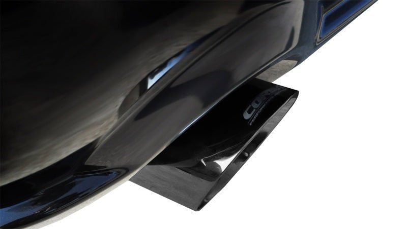 Corsa 05-10 Ford Mustang Shelby GT500 5.4L V8 Black Xtreme Axle-Back Exhaust - Crew Original