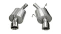 Corsa 05-10 Ford Mustang Shelby GT500 5.4L V8 Polished Sport Axle-Back Exhaust - Crew Original