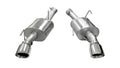 Corsa 05-10 Ford Mustang Shelby GT500 5.4L V8 Polished Xtreme Axle-Back Exhaust - Crew Original