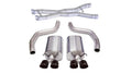 Corsa 06-13 Chevrolet Corvette C6 Z06 7.0L V8 Black Sport Cat-Back Exhaust - Crew Original