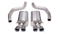 Corsa 06-13 Chevrolet Corvette C6 Z06 7.0L V8 Polished Sport Axle-Back Exhaust - Crew Original