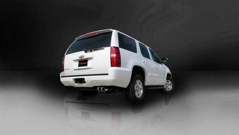 Corsa 07-08 Chevrolet Tahoe 5.3L V8 Polished Sport Cat-Back Exhaust - Crew Original