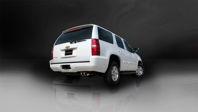 Corsa 07-08 Chevrolet Tahoe 5.3L V8 Polished Sport Cat-Back Exhaust - Crew Original