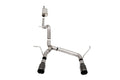 Corsa 07-18 Jeep Wrangler JKU 3.6L Sport 2.75in Cat-Back Exhaust w/ Single 4in Black Tips - Crew Original