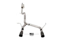 Corsa 07-18 Jeep Wrangler JKU 3.6L/3.8L 2.75in Sport Cat-Back Exhaust w/ 4in American Flag BlacTips - Crew Original