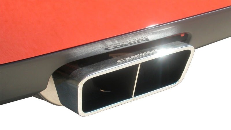 Corsa 08-10 Dodge Challenger SRT-8 6.1L V8 Polished Xtreme Cat-Back Exhaust - Crew Original