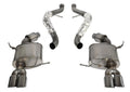 Corsa 08-12 BMW M3 Convertible E93 Polished Sport Cat-Back Exhaust - Crew Original