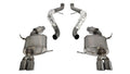Corsa 08-12 BMW M3 E90 Polished Sport Cat-Back Exhaust - Crew Original