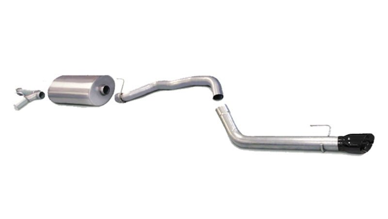 Corsa 08-13 Toyota Sequoia 5.7L V8 Touring Cat-Back Exhaust w/Black 4in Tip - Crew Original