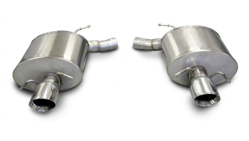 Corsa 09-13 Cadillac CTS Sedan V 6.2L V8 Polished Sport Axle-Back Exhaust - Crew Original