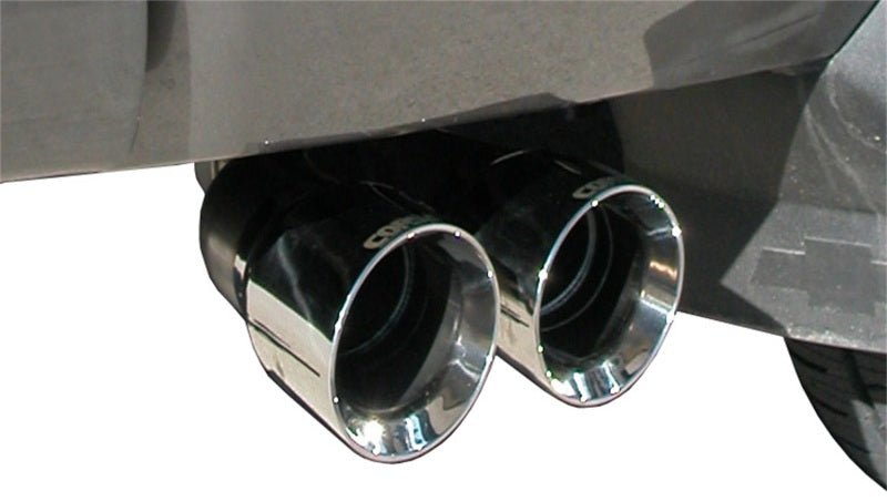Corsa 10-13 Chevrolet Silverado Crew Cab/Short Bed 1500 4.8L V8 Polished Sport Cat-Back Exhaust - Crew Original