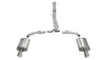 Corsa 10-13 Ford Taurus SHO 3.5L V6 Turbo Polished Sport Cat-Back Exhaust - Crew Original