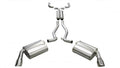Corsa 10-14 Chevrolet Camaro Convertible RS 3.6L V6 Polished Sport Cat-Back + XO Exhaust - Crew Original