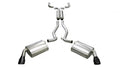 Corsa 10-14 Chevrolet Camaro Coupe SS 6.2L V8 Auto Black Sport Cat-Back + XO Exhaust - Crew Original