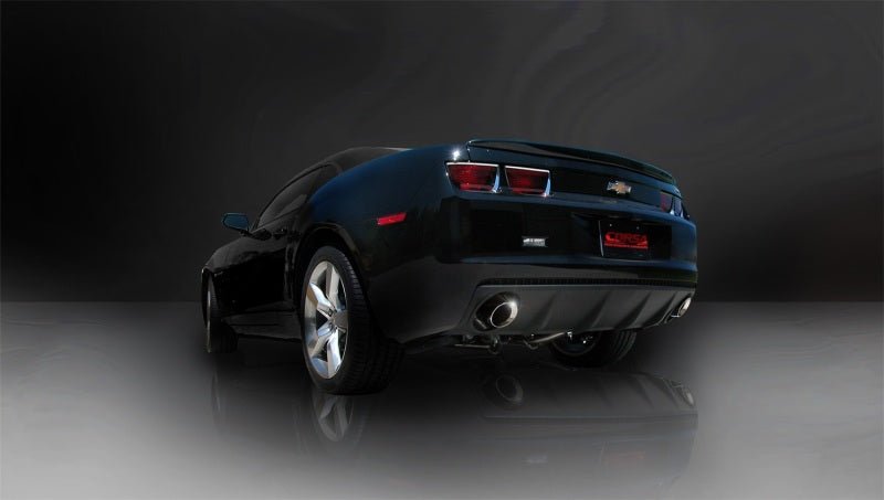 Corsa 10-14 Chevrolet Camaro Coupe SS 6.2L V8 Auto Polished Sport Cat-Back + XO Exhaust - Crew Original