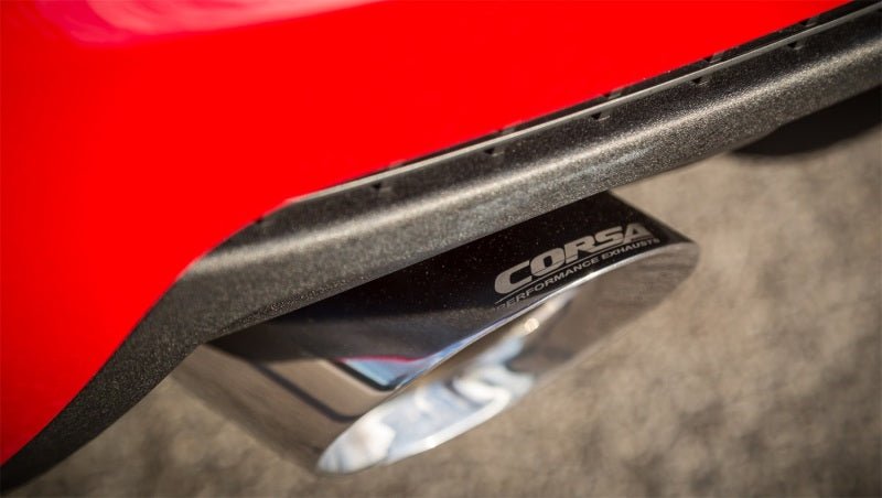 Corsa 10-15 Chevrolet Camaro SS 6.2L V8 Manual Polished Xtreme 3in Cat-Back - Crew Original