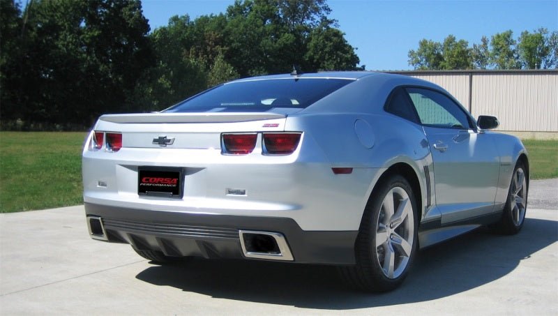 Corsa 10-15 Chevrolet Camaro SS 6.2L V8 Manual Xtreme 3in Cat-Back (No Tips Uses Factory Bezels) - Crew Original