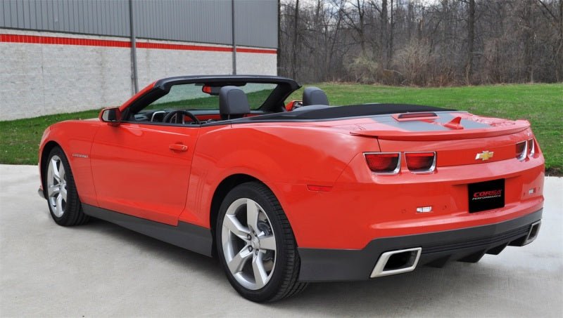 Corsa 10-15 Chevrolet Camaro SS 6.2L V8 Manual Xtreme 3in Cat-Back (No Tips Uses Factory Bezels) - Crew Original