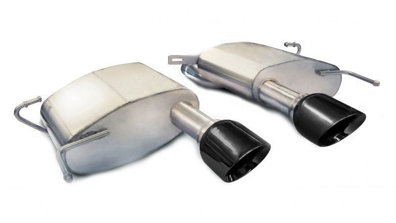 Corsa 11-13 Cadillac CTS Coupe V 6.2L V8 Black Sport Axle-Back Exhaust - Crew Original