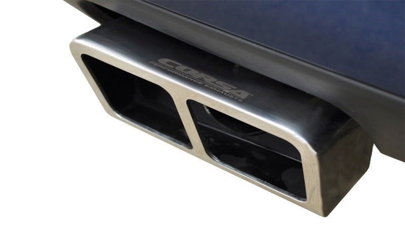 Corsa 11-13 Dodge Challenger R/T 5.7L V8 Polished Xtreme Cat-Back Exhaust - Crew Original
