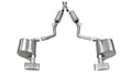 Corsa 11-13 Dodge Challenger R/T 5.7L V8 Polished Xtreme Cat-Back Exhaust - Crew Original