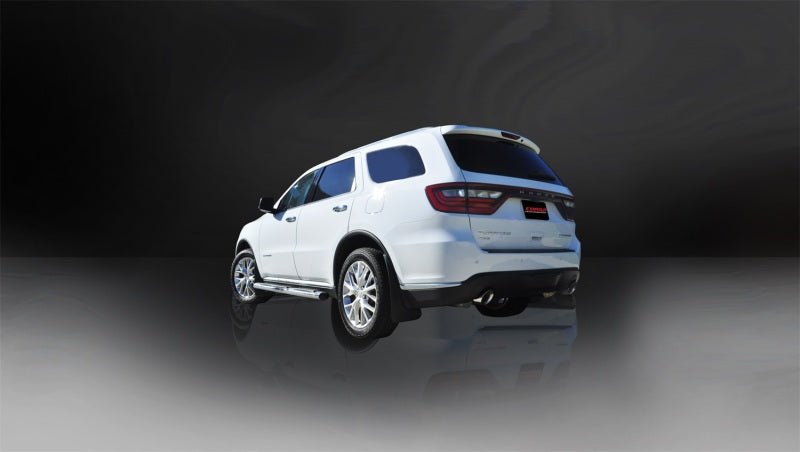Corsa 11-14 Dodge Durango 5.7L V8 Polished Sport Dual Rear Cat-Back Exhaust - Crew Original
