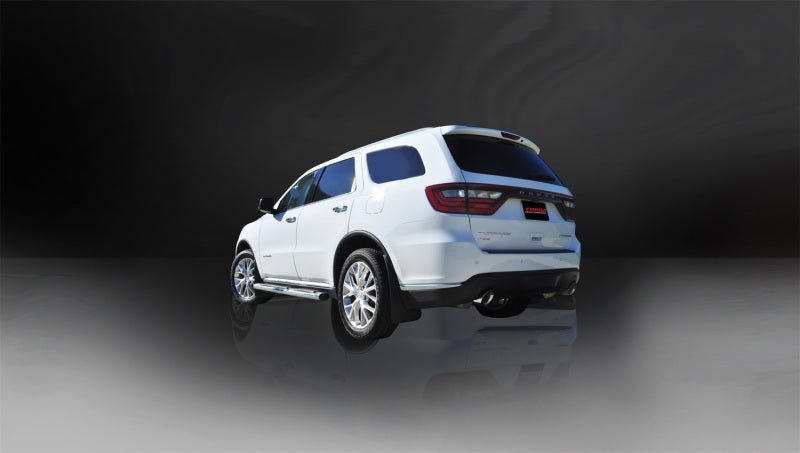 Corsa 11-14 Dodge Durango 5.7L V8 Polished Sport Dual Rear Cat-Back Exhaust - Crew Original