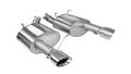Corsa 11-14 Ford Mustang GT/Boss 302 5.0L V8 Polished Sport Axle-Back Exhaust - Crew Original