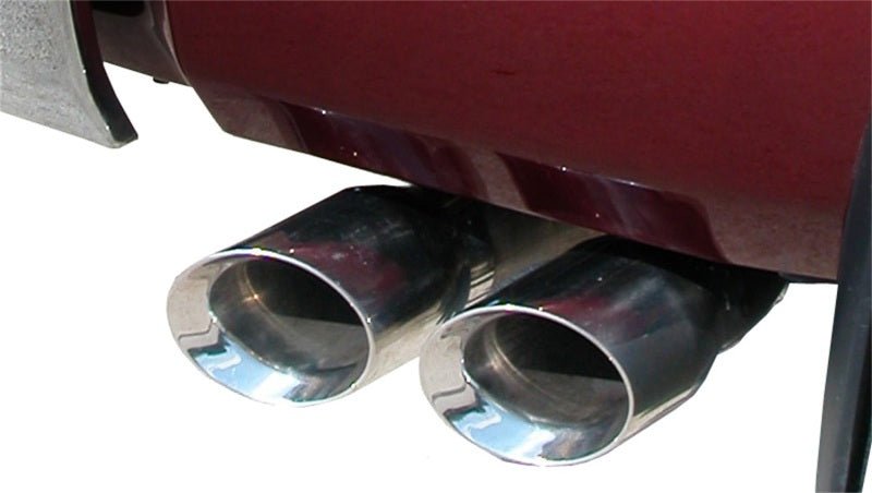 Corsa 11-14 Toyota Tundra Double Cab/Crew Max 5.7L V8 Polished Sport Cat-Back Exhaust - Crew Original