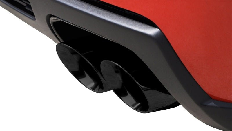 Corsa 12-13 Chevrolet Camaro Coupe ZL1 6.2L V8 Black Sport Cat-Back + XO Exhaust - Crew Original