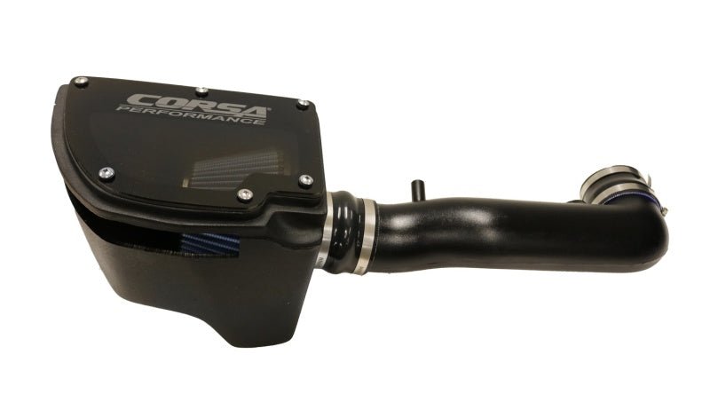 Corsa 12-18 Jeep Wrangler JK 3.6L V6 Closed Box Air Intake w/ MaxFlow 5 Oiled Filter - Crew Original