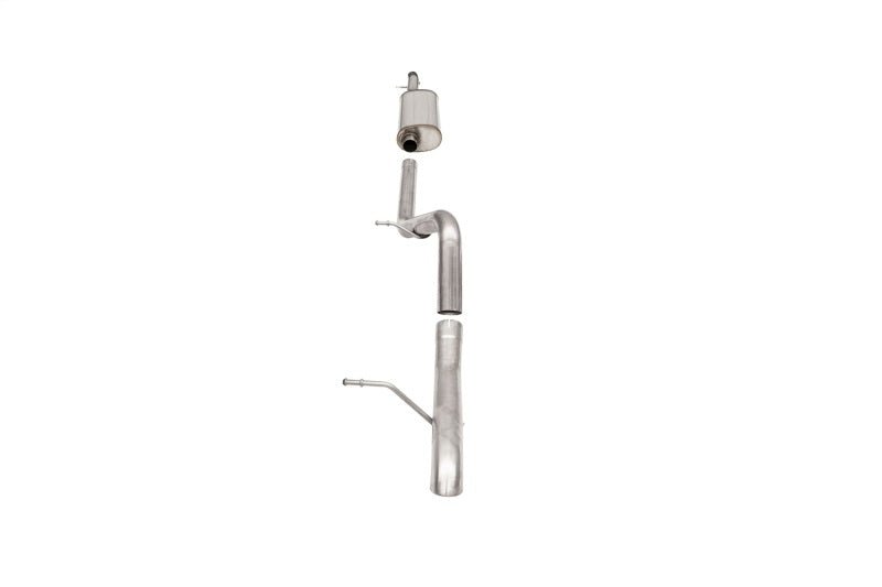 Corsa 12-18 Jeep Wrangler JKU 3.6L Sport 2.75in Cat-Back Exhaust w/ Turn Down Tip - Crew Original