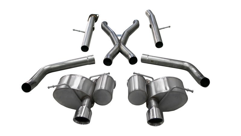 Corsa 12-20 Jeep Grand Cherokee SRT 2.75in Dual Rear Xtreme Cat-Back Exhaust - Crew Original