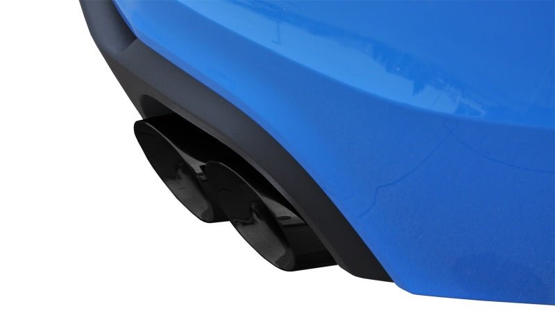 Corsa 13-13 Ford Mustang Shelby GT500 5.8L V8 Black Sport Axle-Back Exhaust - Crew Original
