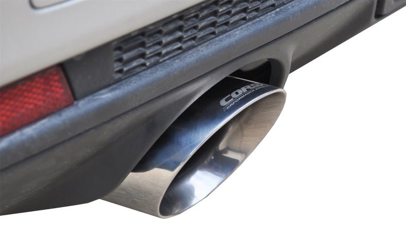 Corsa 13-14 Cadillac ATS Sedan 2.0L A/T Polished Sport Dual Rear Cat-Back Exhaust - Crew Original