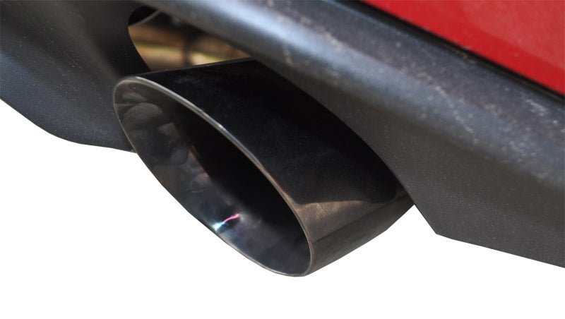 Corsa 14-15 Volkswagen GTI Mk7 Black Sport 3.0in Cat-Back Dual Rear Exit with Single Pro-Series Tips - Crew Original