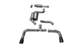 Corsa 14-15 Volkswagen GTI Mk7 Black Sport 3.0in Cat-Back Dual Rear Exit with Single Pro-Series Tips - Crew Original