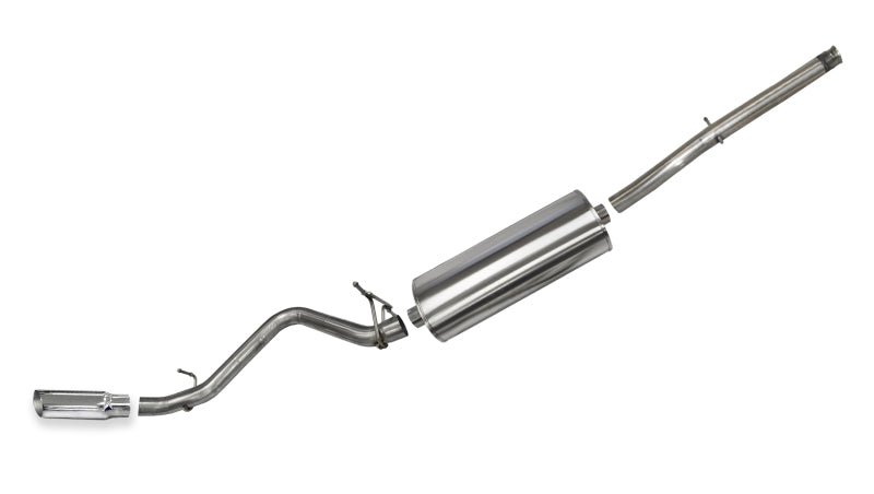 Corsa 14-16 Chevy Silverado Cred Cab/Standard Bed 1500 5.3L V8 Polished Sport Single Side Exhaust - Crew Original