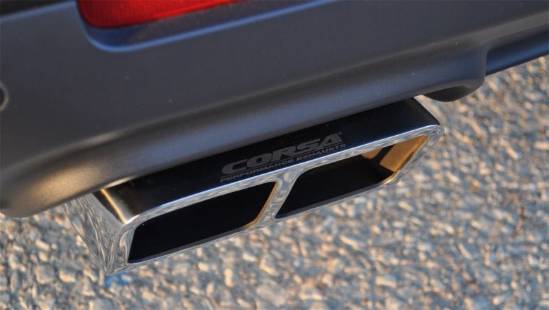 Corsa 15-16 Dodge Challenger SRT / Scat Pack / R/T 6.4L Polished Xtreme Cat-Back Exhaust - Crew Original