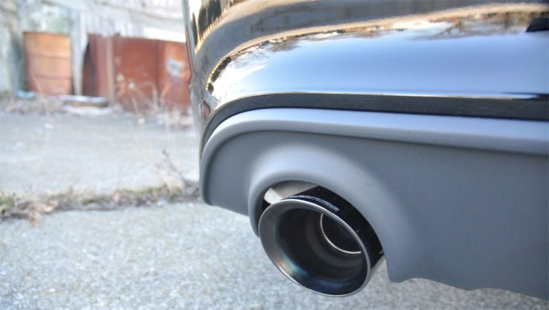 Corsa 15-16 Dodge Charger SRT / Scat Pack / R/T 6.4L Black Sport Cat-Back Exhaust - Crew Original