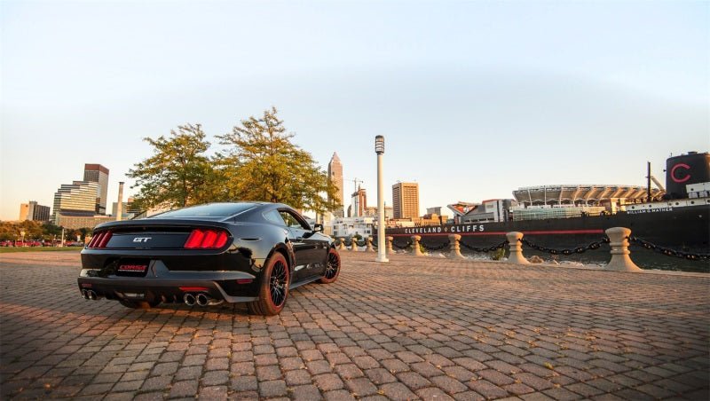 Corsa 15-16 Ford Mustang GT 5.0 3in Axle Back Exhaust Polish Quad Tips (Sport) - Crew Original