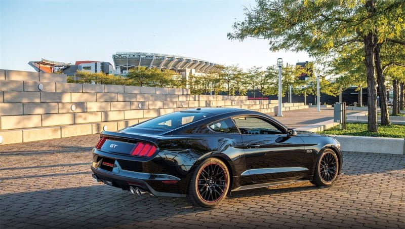 Corsa 15-16 Ford Mustang GT 5.0 3in Cat Back Exhaust Polish Quad Tips (Xtreme) - Crew Original