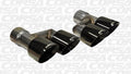 Corsa 15-16 Ford Mustang GT 5.0 Black Quad Tips Kit - Crew Original