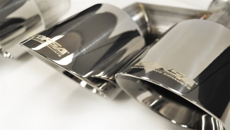 Corsa 15-16 Ford Mustang GT 5.0 Polish Quad Tips Kit - Crew Original