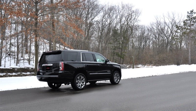 Corsa 15-16 GMC Yukon Denali 6.2L V8 Single Side Exit Cat-Back Exhaust w/ Polished Black Tips - Crew Original