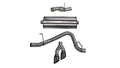 Corsa 15-16 GMC Yukon Denali 6.2L V8 Single Side Exit Cat-Back Exhaust w/ Polished Black Tips - Crew Original