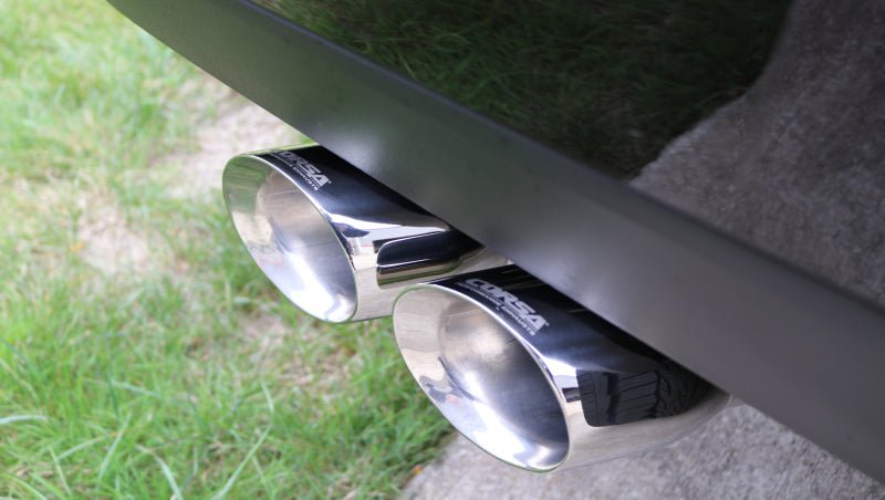 Corsa 15-16 GMC Yukon Denali 6.2L V8 Single Side Exit Cat-Back Exhaust w/ Polished Tips - Crew Original
