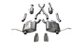 Corsa 15-16 Jeep Grand Cherokee Polished 2.5in Dual Rear Exit Cat-Back Exhaust - Crew Original