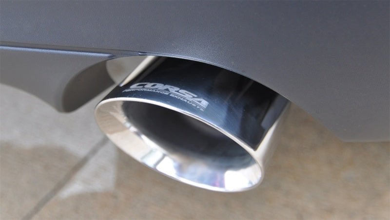 Corsa 15-16 Jeep Grand Cherokee Polished 2.5in Dual Rear Exit Cat-Back Exhaust - Crew Original