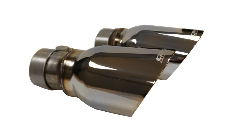 Corsa 15-17 Dodge Charger R/T w/ Pursuit Valance 2.5in Inlet / 4in Outlet Polished Tip Kit - Crew Original
